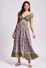 ICONIQUE SHIRLEY MAXI DRESS