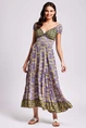 ICONIQUE SHIRLEY MAXI DRESS