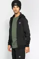 IN GOLD WE TRUST PATCH ZIPPED HOODIE