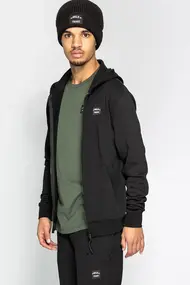 IN GOLD WE TRUST PATCH ZIPPED HOODIE