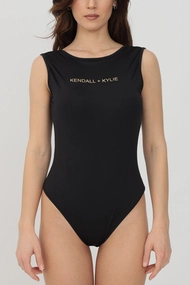 KENDALL + KYLIE TURTLENECK SLEEVELESS BODY