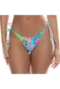 LULI FAMA CRYSTALLIZED RUCHED BACK BRAZILIAN TIE
