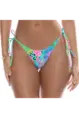 LULI FAMA CRYSTALLIZED RUCHED BACK BRAZILIAN TIE