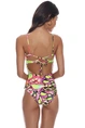 LULI FAMA HALTER RING ONE PIECE