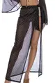 LULI FAMA LONG WRAP SKIRT