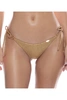 LULI FAMA RING RUCHED BACK BRAZILIAN TIE SIDE BOTT
