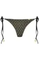 LULI FAMA RUCHED BACK BRAZILIAN TIE SIDE BOTTOM