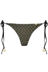 LULI FAMA RUCHED BACK BRAZILIAN TIE SIDE BOTTOM