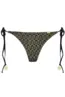 LULI FAMA RUCHED BACK BRAZILIAN TIE SIDE BOTTOM