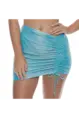 LULI FAMA SCRUNCH UP MINI SKIRT