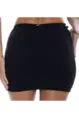 LULI FAMA SCRUNCH UP MINI SKIRT
