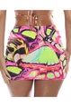 LULI FAMA SCRUNCH UP MINI SKIRT