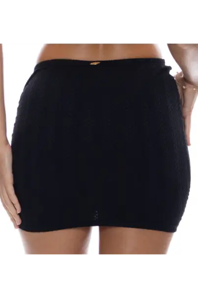 LULI FAMA SCRUNCH UP MINI SKIRT