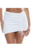 LULI FAMA SCRUNCH UP MINI SKIRT