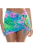LULI FAMA SCRUNCHED UP MINI SKIRT
