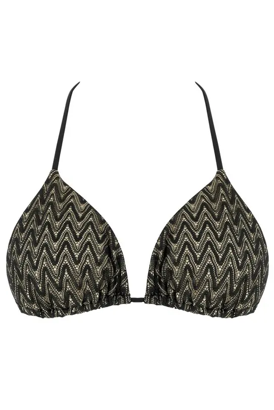 LULI FAMA SEAMLESS TRIANGLE TOP