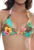 LULI FAMA TRIANGLE HALTER TOP