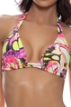 LULI FAMA TRIANGLE HALTER TOP