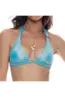 LULI FAMA TRIANGLE HALTER TOP