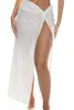 LULI FAMA TWIST FRONT SKIRT