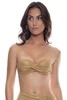 LULI FAMA UNDERWIRE PUSH UP BANDEAU TOP