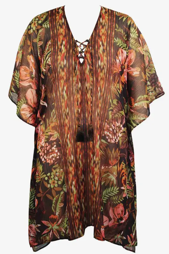 MIRACLE SUIT BOTANICO CAFTAN