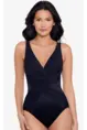 MIRACLE SUIT CROSSOVER WITH MESH ONE PIECE