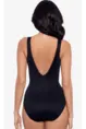 MIRACLE SUIT CROSSOVER WITH MESH ONE PIECE