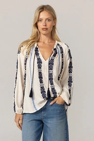 MISS JUNE BLOUSE FLORE