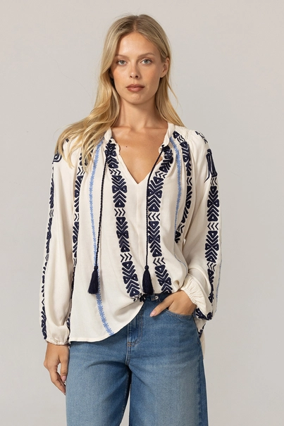 MISS JUNE BLOUSE FLORE