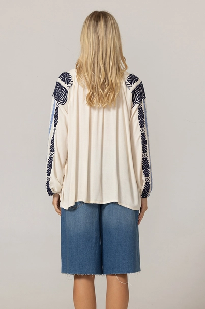 MISS JUNE BLOUSE FLORE
