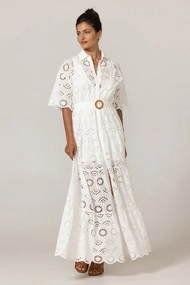 MISS JUNE DRESS GARDENIA