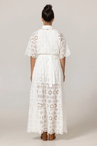 MISS JUNE DRESS GARDENIA