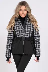 NIKKIE GREENWOOD LOGO SKI JACKET