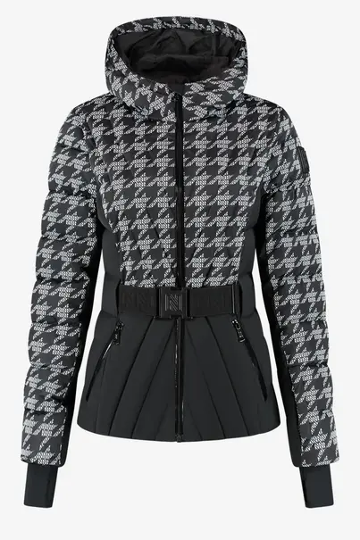 NIKKIE GREENWOOD LOGO SKI JACKET