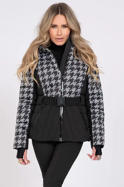 NIKKIE GREENWOOD LOGO SKI JACKET