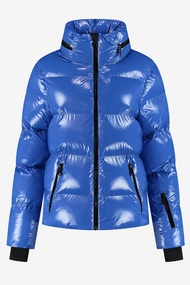 NIKKIE GSTAAD LAQUER SKI JACKET