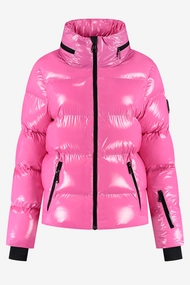 NIKKIE GSTAAD LAQUER SKI JACKET