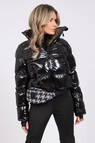 NIKKIE GSTAAD LAQUER SKI JACKET