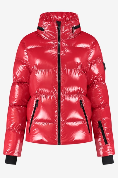 NIKKIE GSTAAD LAQUER SKI JACKET