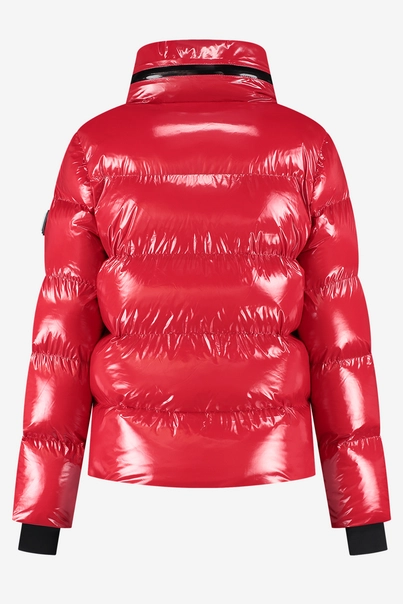 NIKKIE GSTAAD LAQUER SKI JACKET