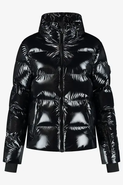 NIKKIE GSTAAD LAQUER SKI JACKET