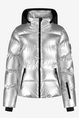 NIKKIE GSTAAD METALLIC SKI JACKET