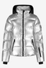 NIKKIE GSTAAD METALLIC SKI JACKET