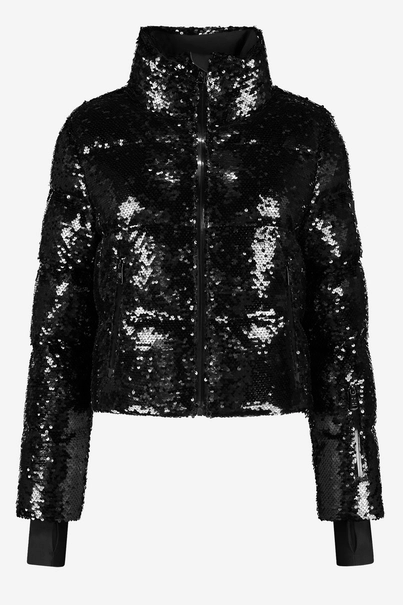 NIKKIE GSTAAD SEQUIN SKI JACKET