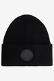 NIKKIE ROUND PATCH BEANIE
