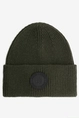NIKKIE ROUND PATCH BEANIE