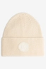 NIKKIE ROUND PATCH BEANIE
