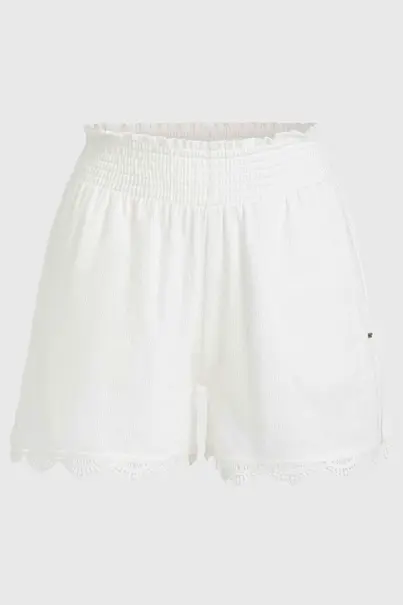 O'NEILL ESSENTIALS AVA SMOCKED SHORTS