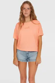 O'NEILL ESSENTIALS SCRIPT DRAPE T-SHIRT